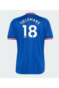 Manchester United Youri Tielemans #18 Jalkapallovaatteet Vieraspaita 2026-27 Lyhythihainen